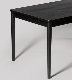 Tia Solid Wood Dining Table in wood painted Finish