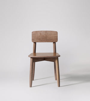 Rota Solid Wood Dining Chair in Natural Finish