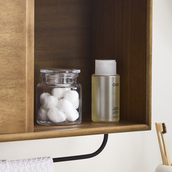 Reggie Solid Mango Wood Wall Shelf with Hanging Handle