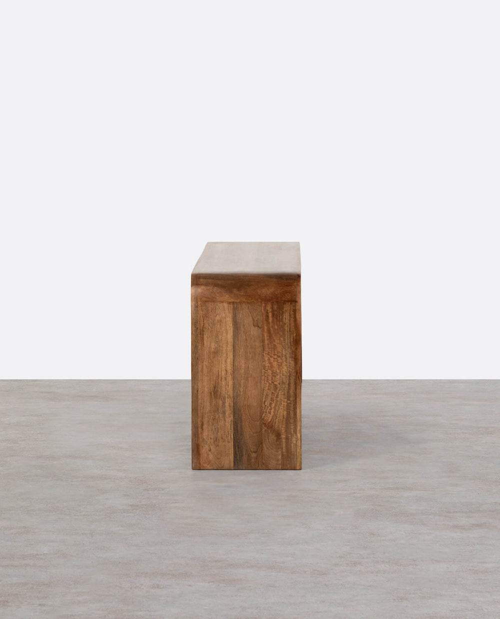 Stigen Solid Mango wood Sideboard with 6 Drawers in Provincial teak Finish