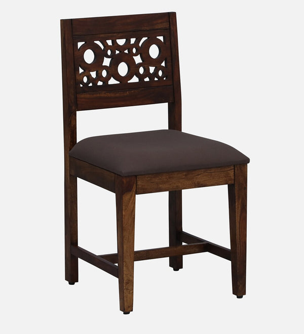Aura Sheesham Wood 6 Seater Dining Set in Scratch Resistant Provincial Teak Finish