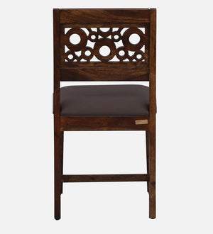 Aura Sheesham Wood 6 Seater Dining Set in Scratch Resistant Provincial Teak Finish