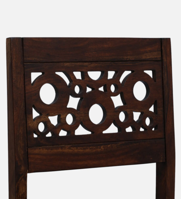 Aura Sheesham Wood 6 Seater Dining Set in Scratch Resistant Provincial Teak Finish