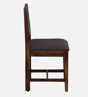 Aura Sheesham Wood 6 Seater Dining Set in Scratch Resistant Provincial Teak Finish
