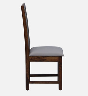 Drusilla Sheesham Wood Dining Chairs In Scratch Resistant Provincial Teak Finish (Set Of 2)