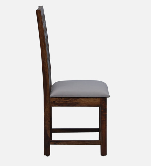 Drusilla Sheesham Wood Dining Chairs In Scratch Resistant Provincial Teak Finish (Set Of 2)