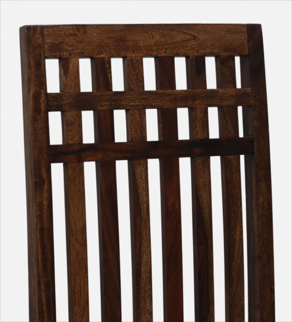 Drusilla Sheesham Wood Dining Chairs In Scratch Resistant Provincial Teak Finish (Set Of 2)