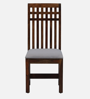 Drusilla Sheesham Wood Dining Chairs In Scratch Resistant Provincial Teak Finish (Set Of 2)