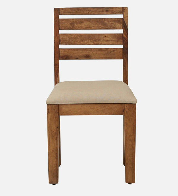 Renton Sheesham Wood Dining Chair In Rustic Teak (Set Of 2)