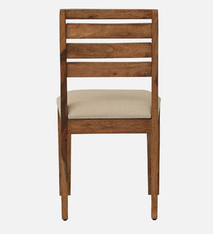 Renton Sheesham Wood Dining Chair In Rustic Teak (Set Of 2)