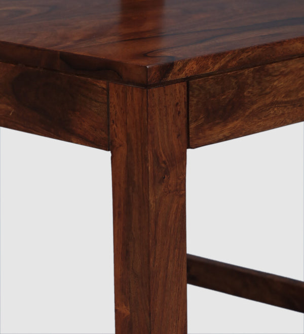 Marin Sheesham Wood Dining Chairs in Scratch Resistant Honey Oak Finish (Set Of 2)