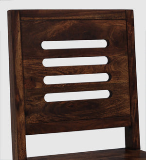 Marin Sheesham Wood Dining Chairs In Scratch Resistant Provincial Teak Finish (Set Of 2)