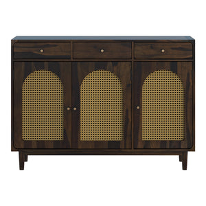 Flow Sheesham Wood Shoerack In Provincial Teak Finish