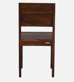 Nuevo Sheesham Wood Dining Chairs in Scratch Resistant Provincial Teak Finish (Set Of 2)