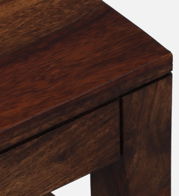Nuevo Sheesham Wood Dining Chairs in Scratch Resistant Provincial Teak Finish (Set Of 2)