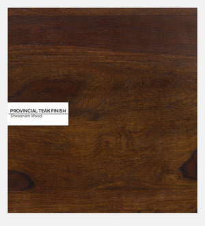 Parnika Sheesham Wood Dining Chairs in Scratch Resistant Provincial Teak Finish (Set Of 2)
