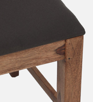Parnika Sheesham Wood Dining Chairs In Scratch Resistant Rustic Teak Finish (Set Of 2)