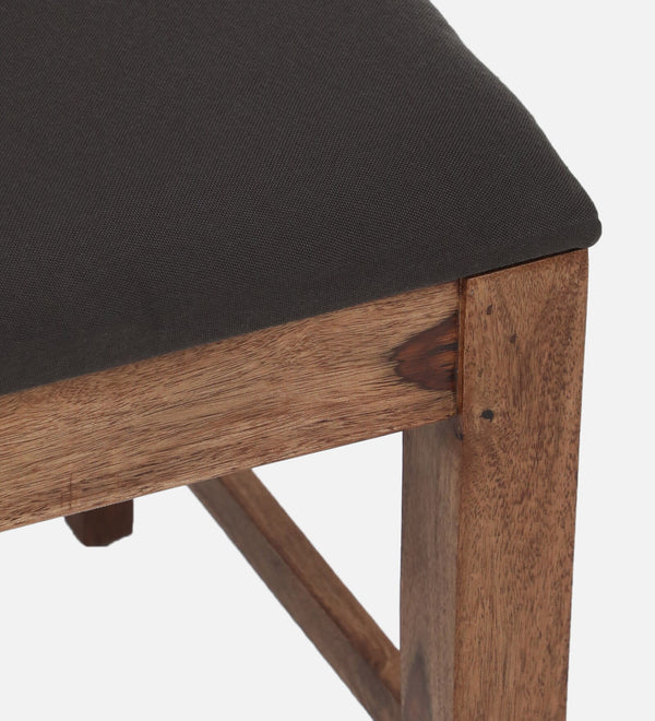 Parnika Sheesham Wood Dining Chairs In Scratch Resistant Rustic Teak Finish (Set Of 2)