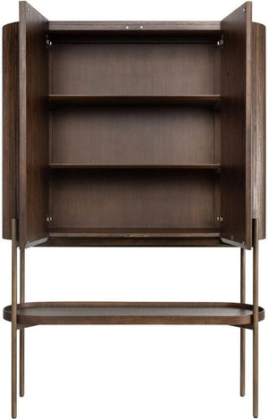 Buffet Solid Mango Wood Cabinet with Two Door in Provincial Teak Finish