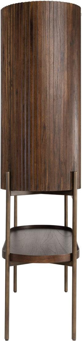 Buffet Solid Mango Wood Cabinet with Two Door in Provincial Teak Finish
