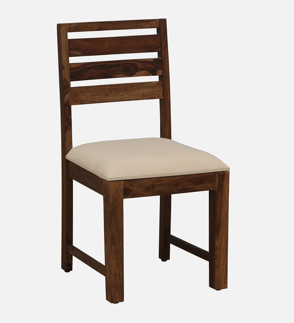 Renton Sheesham Wood Dining Chairs In Provincial Teak Finish (Set Of 2)
