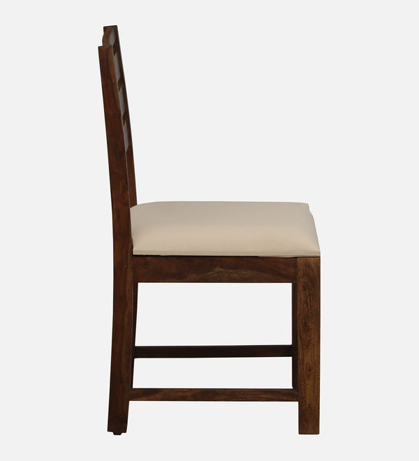Renton Sheesham Wood Dining Chairs In Provincial Teak Finish (Set Of 2)