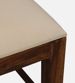 Renton Sheesham Wood Dining Chairs In Provincial Teak Finish (Set Of 2)