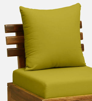 Rigby Sheesham Wood 1 Seater Sofa In Rustic Teak Finish