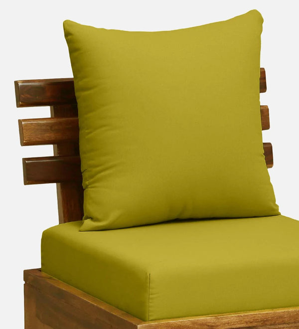 Rigby Sheesham Wood 1 Seater Sofa In Rustic Teak Finish