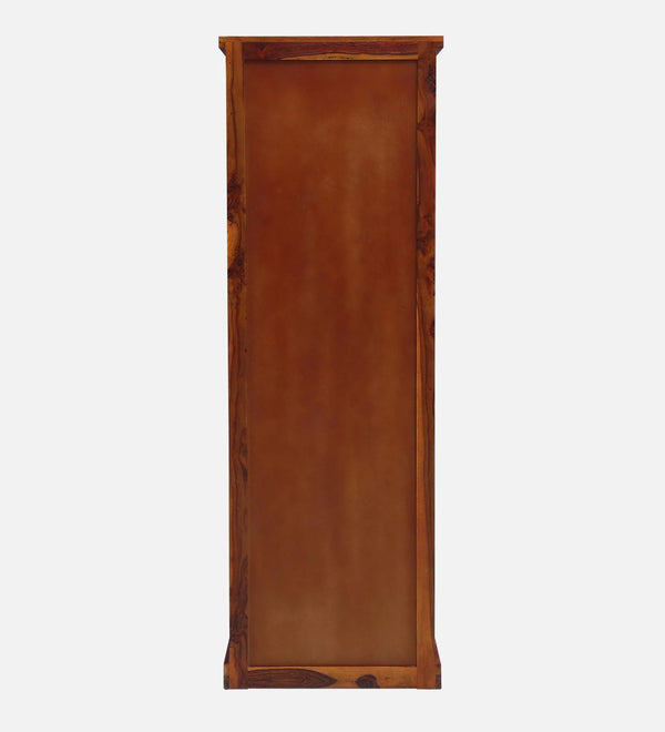 Ciramika Sheesham Wood Book Case in Honey Oak Finish