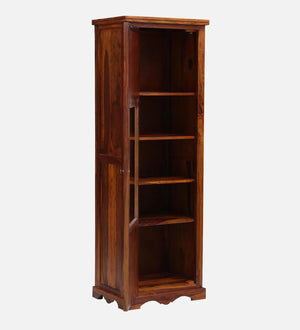 Ciramika Sheesham Wood Book Case in Honey Oak Finish