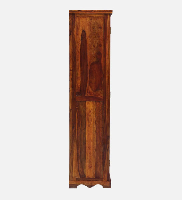 Ciramika Sheesham Wood Book Case in Honey Oak Finish