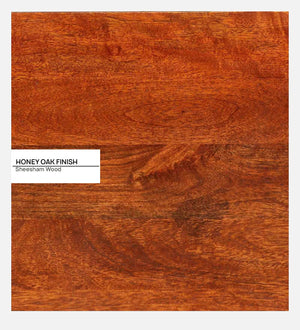 Ciramika Sheesham Wood Coffee Table In Honey Oak Finish