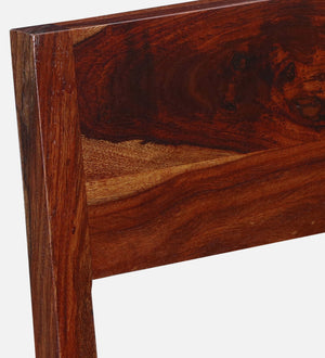 Siramika Sheesham Wood Dining Chairs In Honey Oak (Set Of 2)