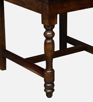 Siramika Sheesham Wood Dining Chairs In Provincial Teak Finish (Set Of 2)