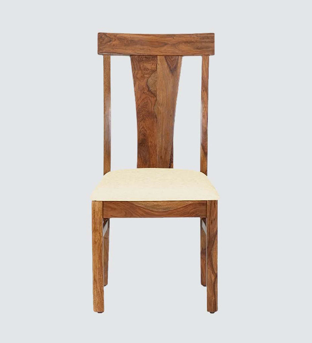 Terence Sheesham Wood Dining Chair in Brown Finish