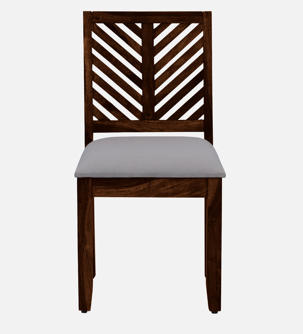 Tourconing Sheesham Wood Dining Chairs In Provincial Teak Finish (Set Of 2)