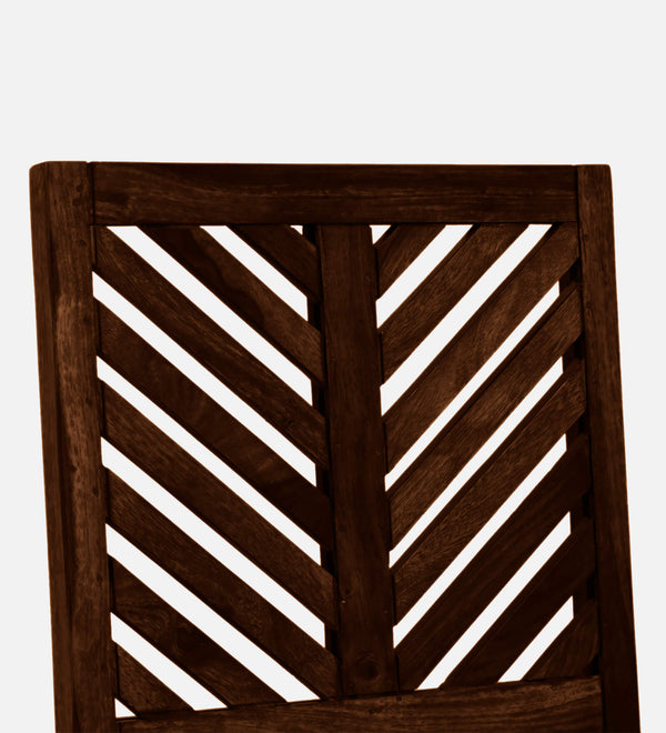 Tourconing Sheesham Wood Dining Chairs In Provincial Teak Finish (Set Of 2)