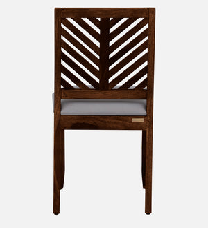 Tourconing Sheesham Wood Dining Chairs In Provincial Teak Finish (Set Of 2)