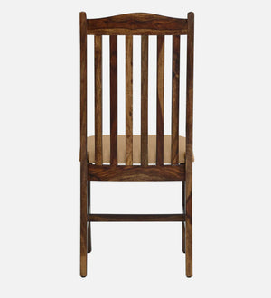 Calvo Sheesham Wood Dining Chairs In Provincial Teak Finish (Set Of 2)