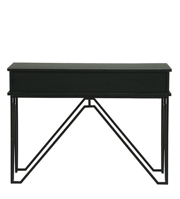 Ziggy Metal Study Table In Black Colour