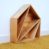 Picture of Solid Wood Set Of 4 Geo Shelf