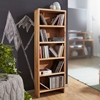 Picture of Solid Wood Book Shelf cum CD Rack