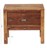 Picture of Solid Wood Sheesham 1D Bedside