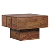 Picture of Solid Wood Sheesham Grooves Small Coffee Table