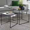 Picture of Set Of 2 Iron Nesting Tables