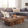 Picture of Solid Wood Sheesham Low Height Coffee Table
