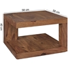 Picture of Solid Wood Sheesham Double Top Small Coffee Table
