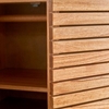 Picture of Solid Wood Slatted Design Cabinet