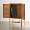 Picture of Solid Wood Slatted Design Cabinet